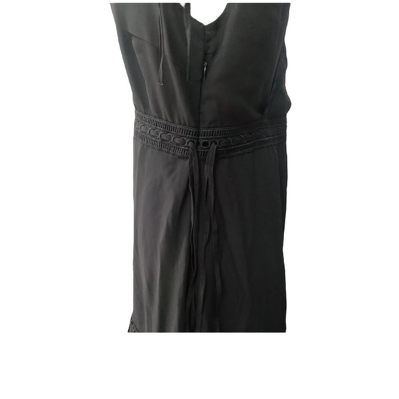 🌺ABS COLLECTION Ribbon Pleated Dress in Classic Black Size 2🌺 - Picture 6 of 10